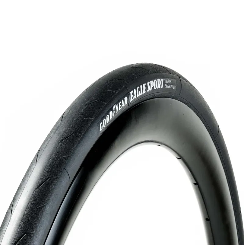 Goodyear Eagle Sport Tube Type Road Tyre in Black 700x25